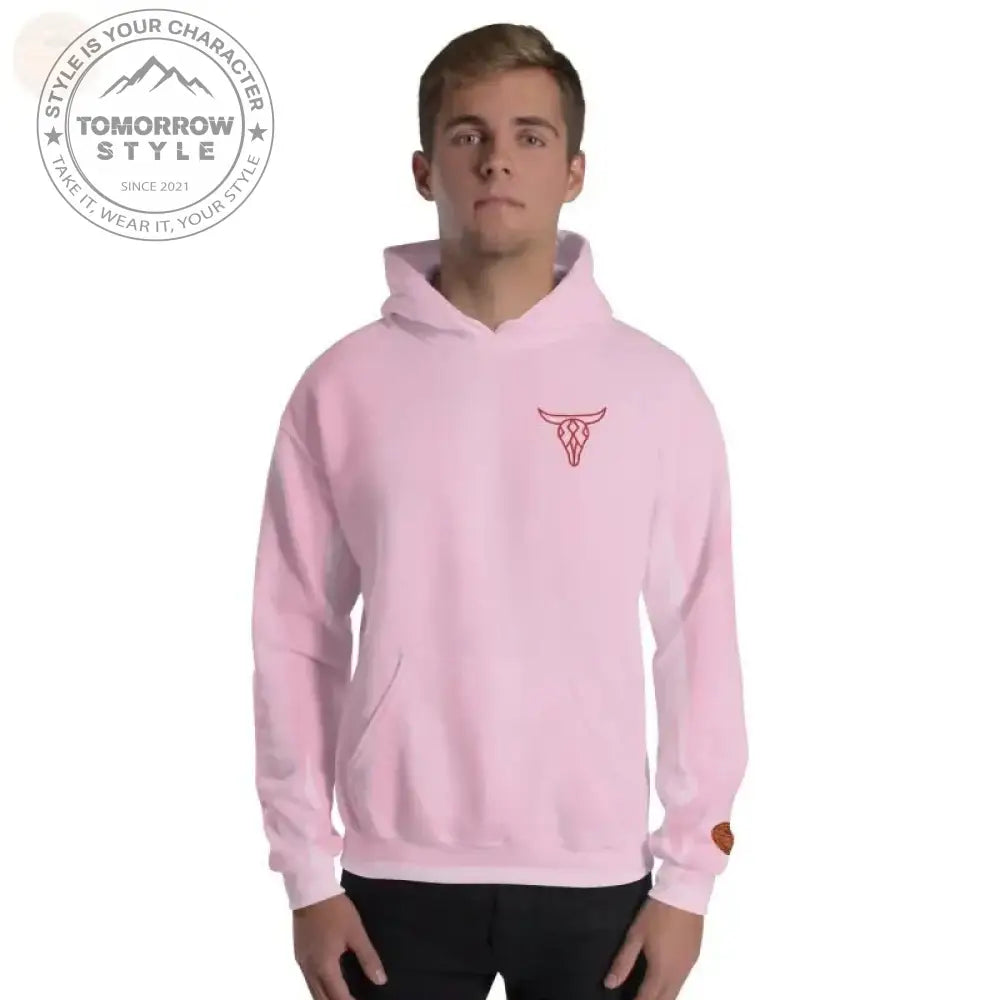 CozyChic bestickter Herren - Hoodie – ideal für kühlere Abende! - Tomorrow Style