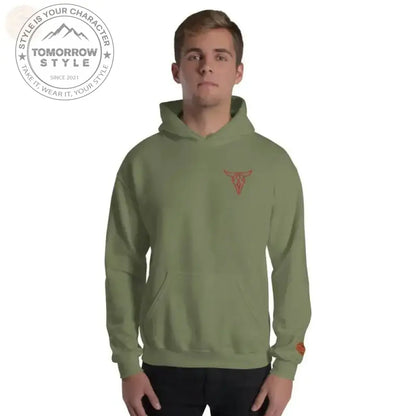 CozyChic bestickter Herren - Hoodie – ideal für kühlere Abende! - Tomorrow Style