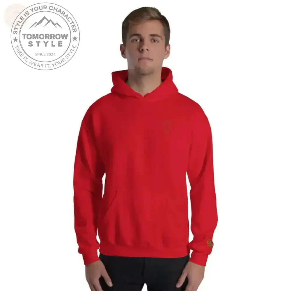 CozyChic bestickter Herren - Hoodie – ideal für kühlere Abende! - Tomorrow Style