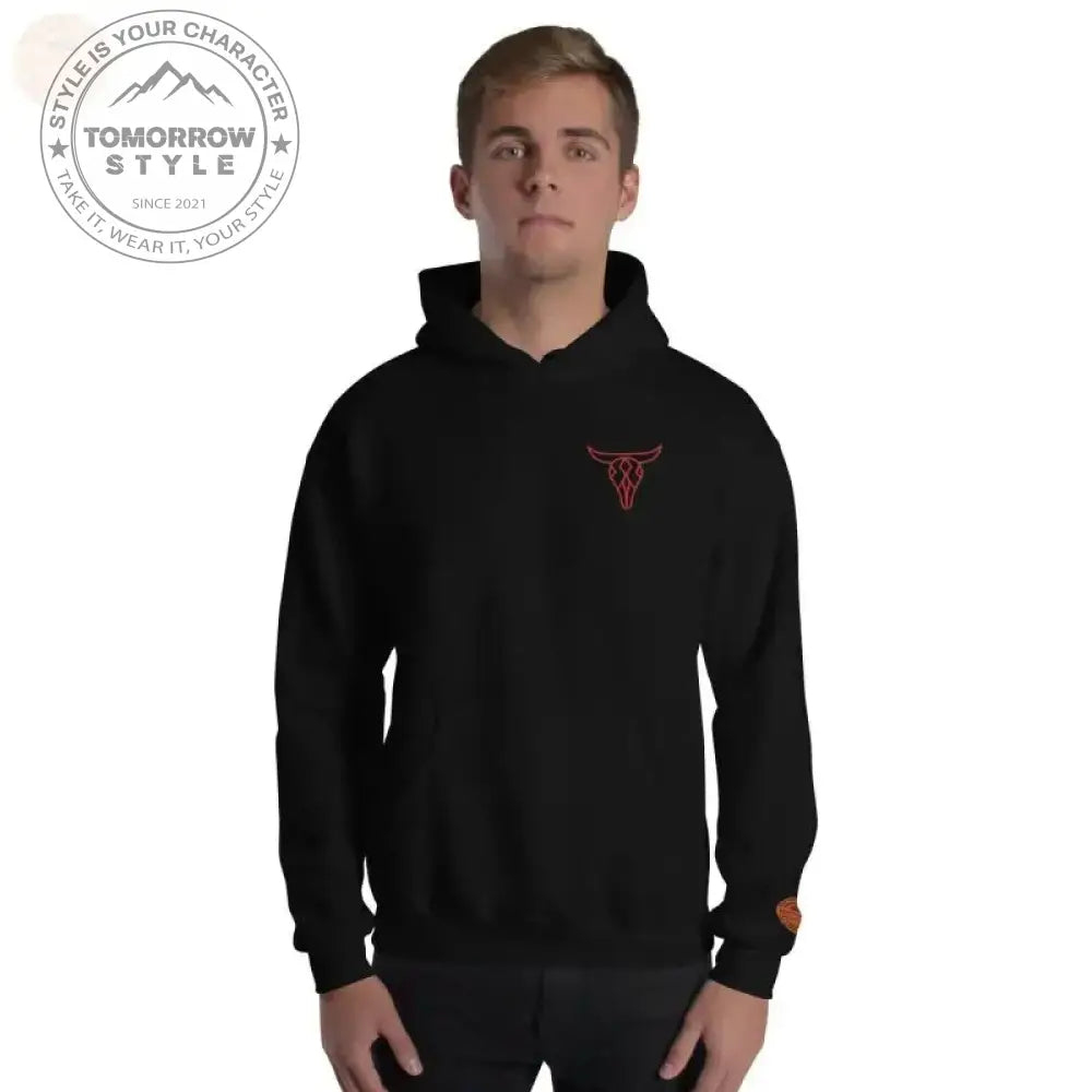 CozyChic bestickter Herren - Hoodie – ideal für kühlere Abende! - Tomorrow Style