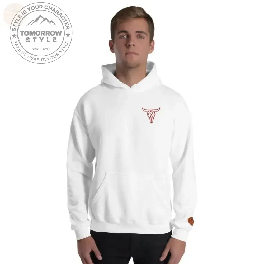 CozyChic bestickter Herren - Hoodie – ideal für kühlere Abende! - Tomorrow Style