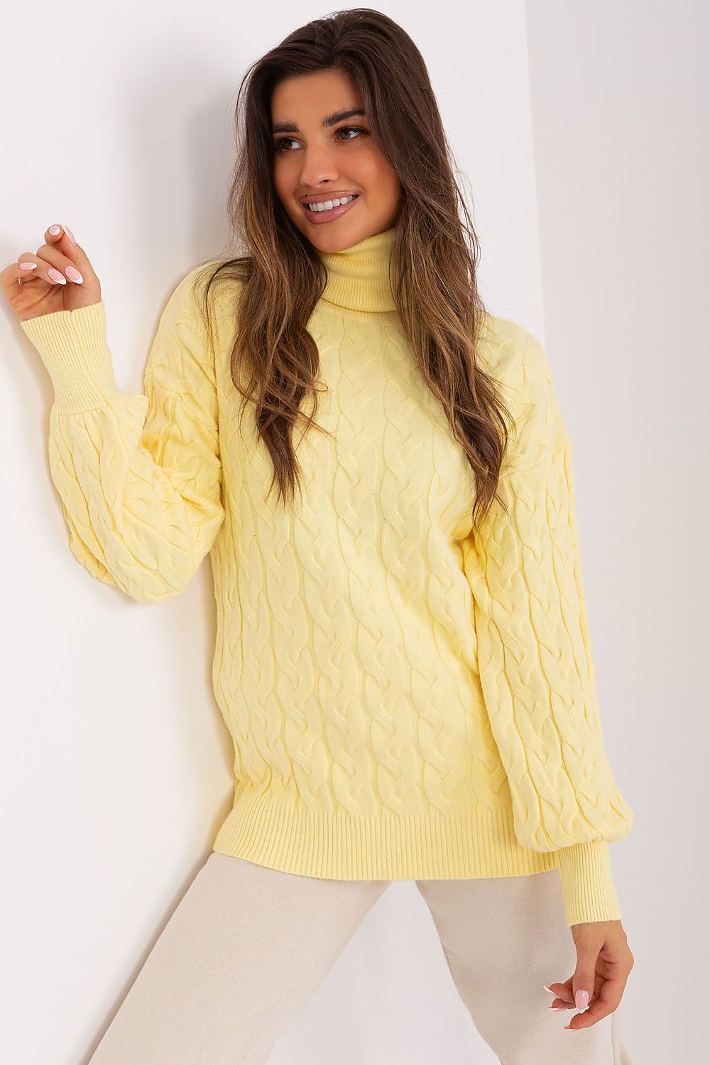 Rollkragenpullover Model 188312 AT