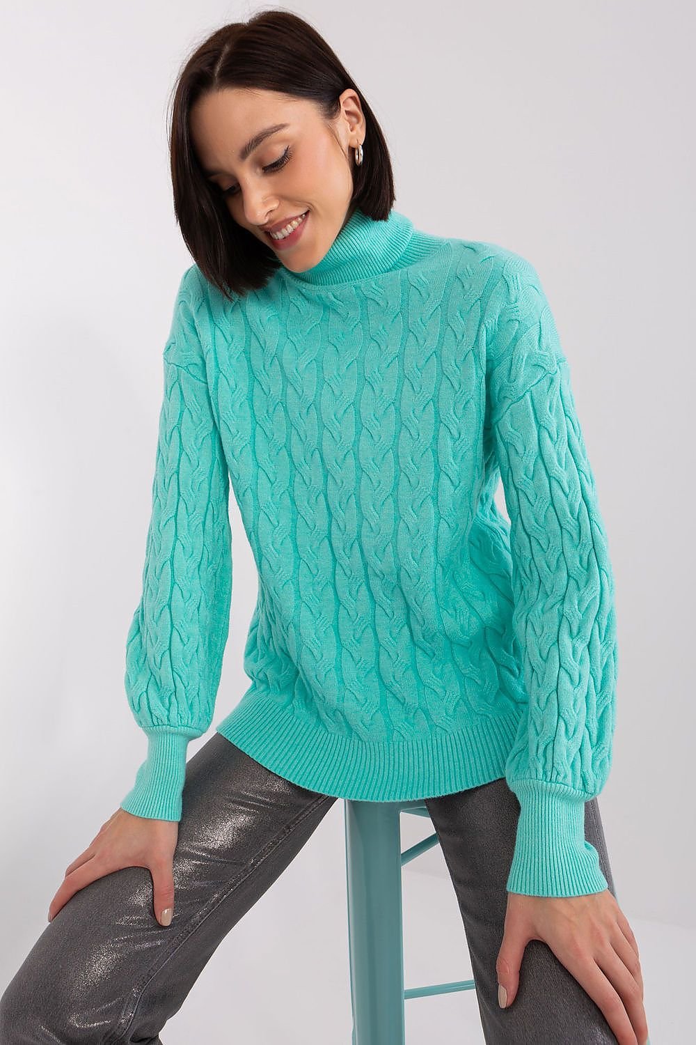 Rollkragenpullover Model 188312 AT