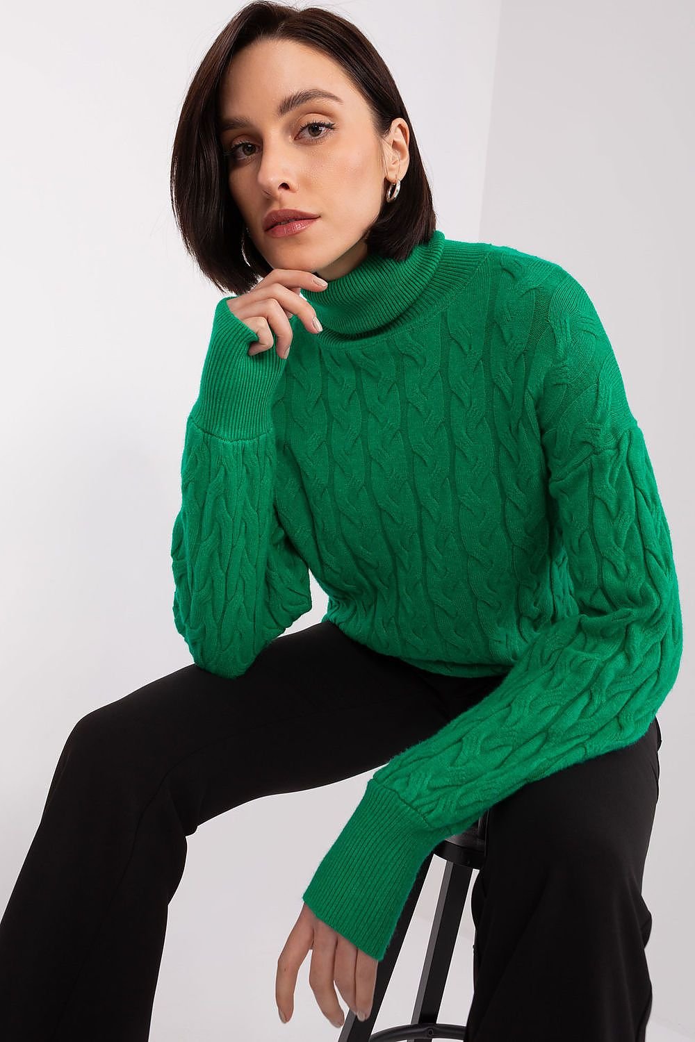 Rollkragenpullover Model 188312 AT