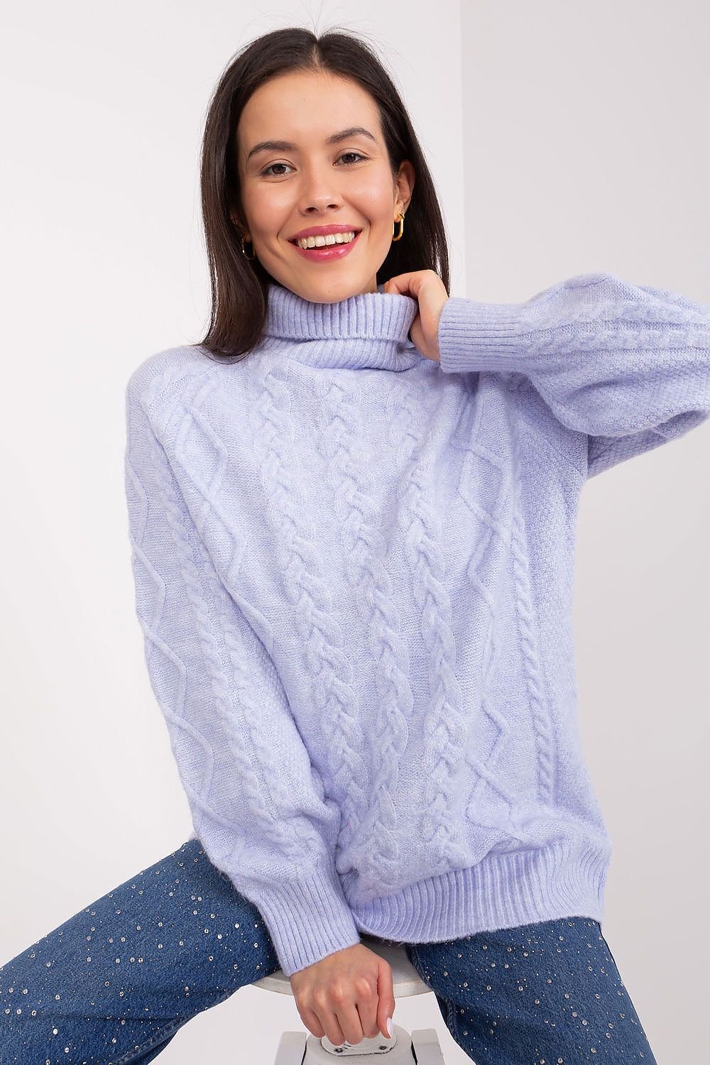 Rollkragenpullover Model 189230 AT