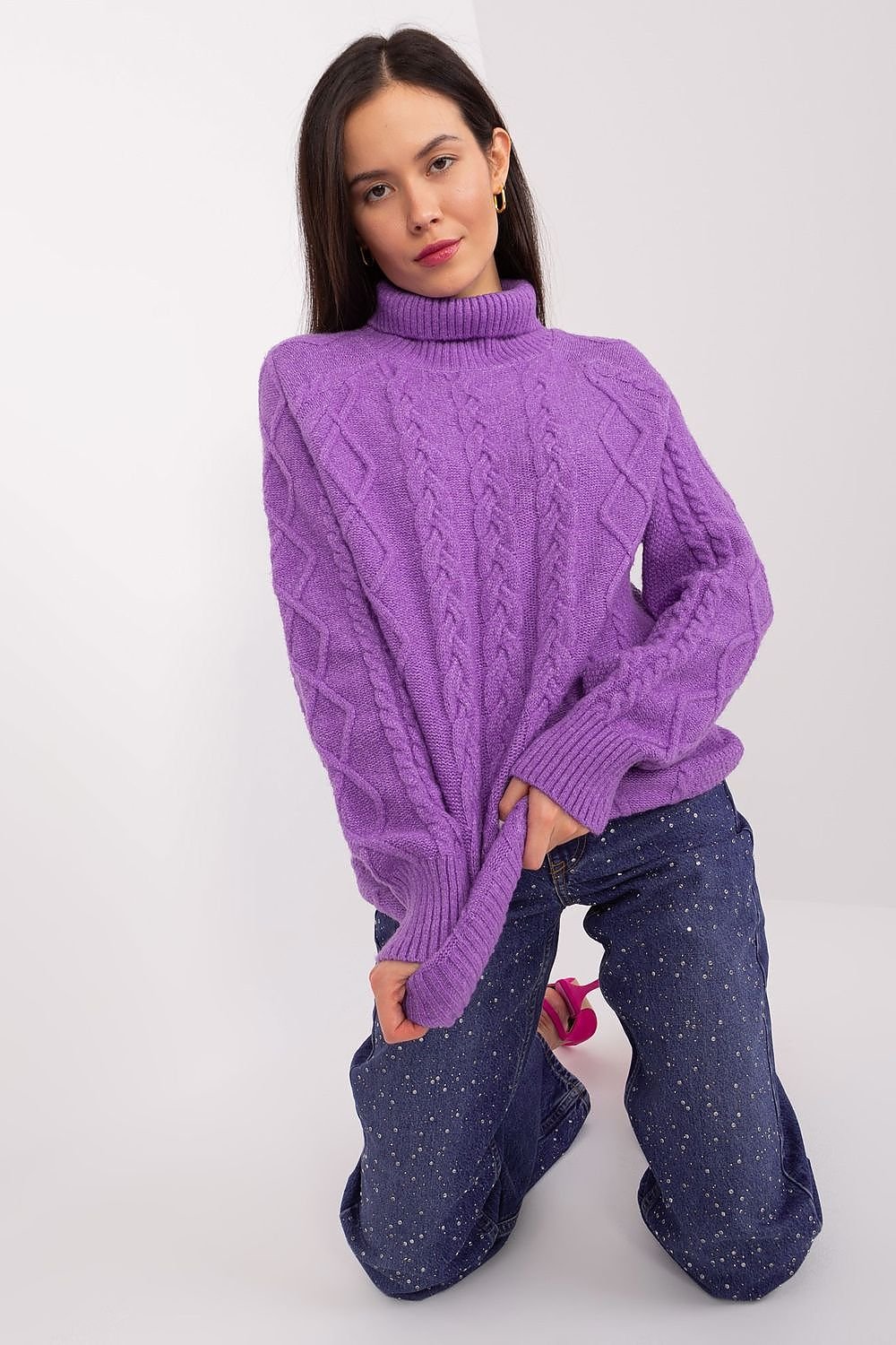 Rollkragenpullover Model 189230 AT