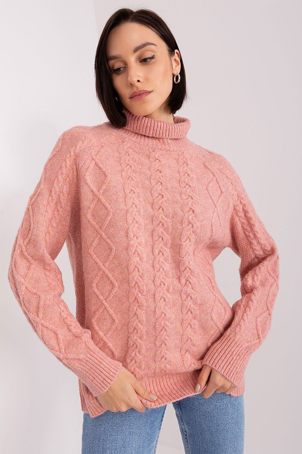 Rollkragenpullover Model 189230 AT