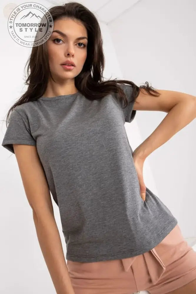 Daily Chic: Damen T - Shirt mit kurzen Ärmeln - Tomorrow Style
