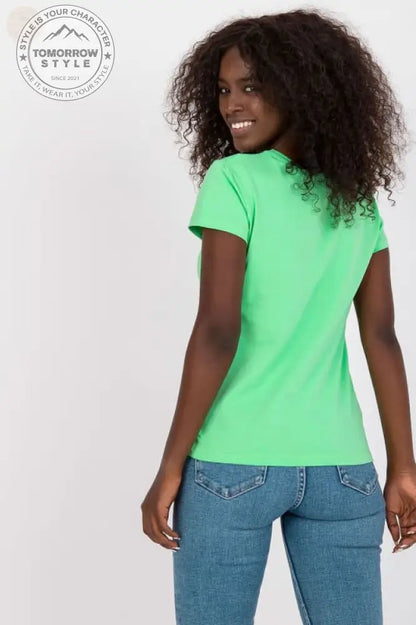 Daily Chic: Damen T - Shirt mit kurzen Ärmeln - Tomorrow Style