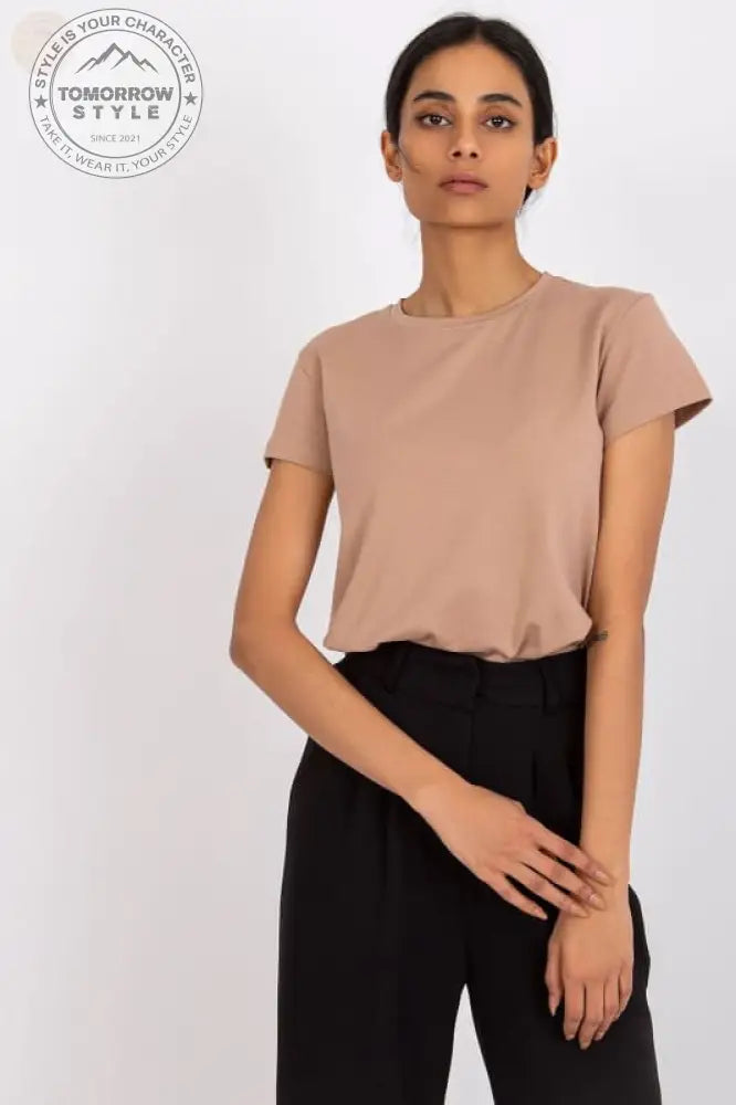 Daily Chic: Damen T - Shirt mit kurzen Ärmeln - Tomorrow Style