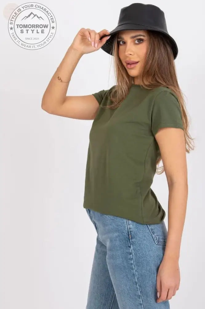 Daily Chic: Damen T - Shirt mit kurzen Ärmeln - Tomorrow Style