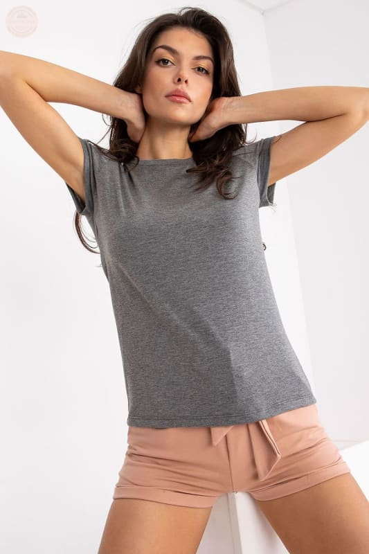 Daily Chic: Damen T - Shirt mit kurzen Ärmeln - Tomorrow Style