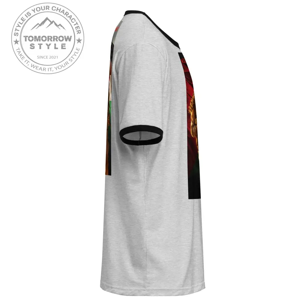 Damen Bedrucktes T-Shirt: 'Wir sind Palästine - Tomorrow Style