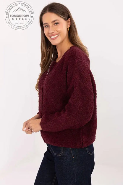 Damen - Boucle - Pullover "Cozy Elegance" - Tomorrow Style