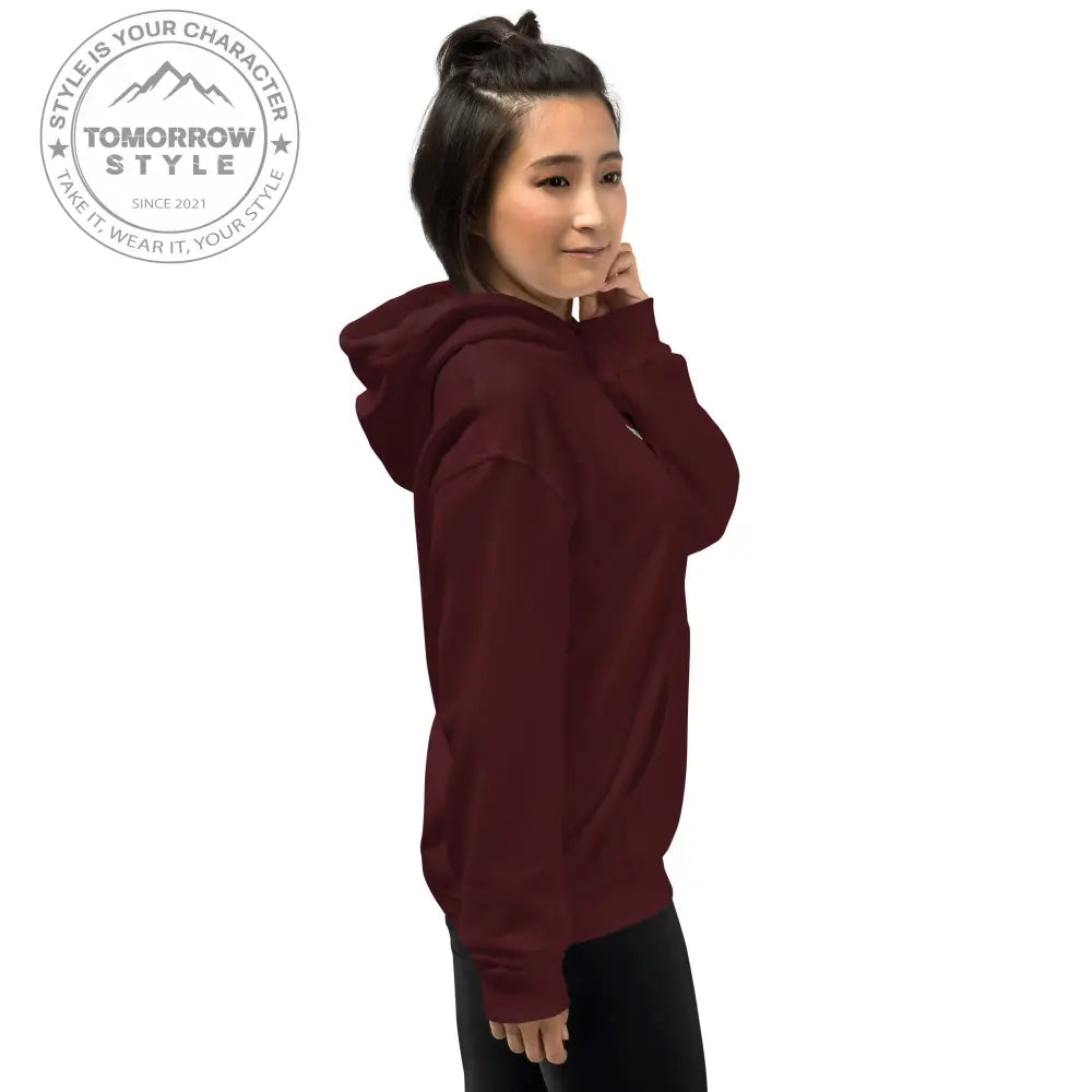 Damen Hoodie mit besticktem Frieden Vogel und Palästinenserflagge - Tomorrow Style