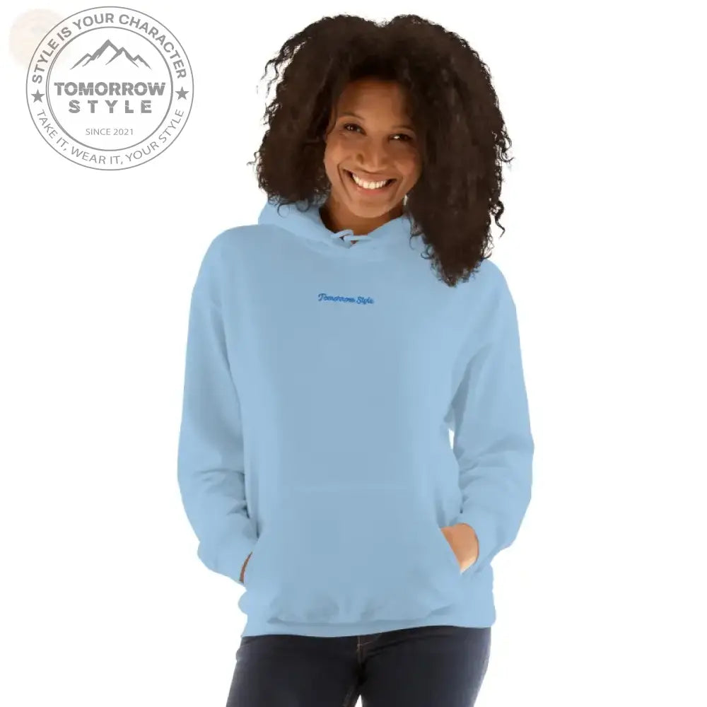 Damen Power Hoodie - Hellblau / S