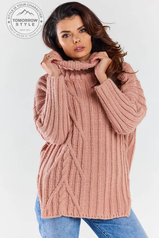 Rollkragenpullover Model 173939 awama - Tomorrow Style