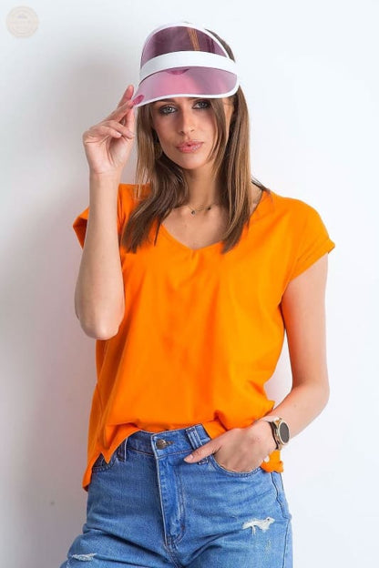 Damen T - Shirt der Saison mit stylischem V - Ausschnitt - Tomorrow Style