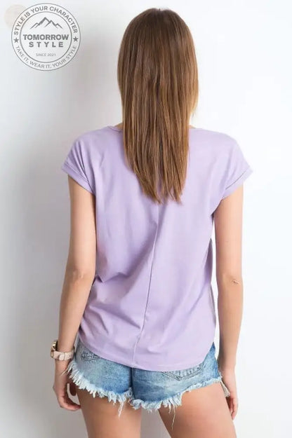 Damen T - Shirt der Saison mit stylischem V - Ausschnitt - Tomorrow Style