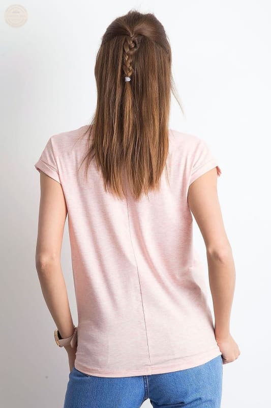 Damen T - Shirt der Saison mit stylischem V - Ausschnitt - Tomorrow Style