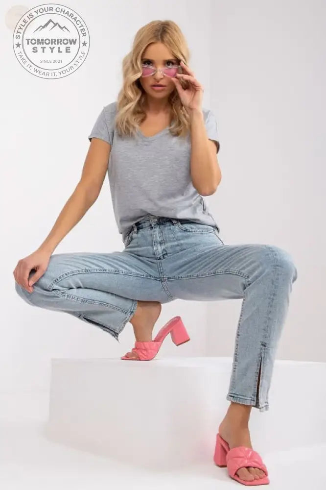 Damen T - Shirt mit kurzen Ärmeln - das Must - Have! - Tomorrow Style