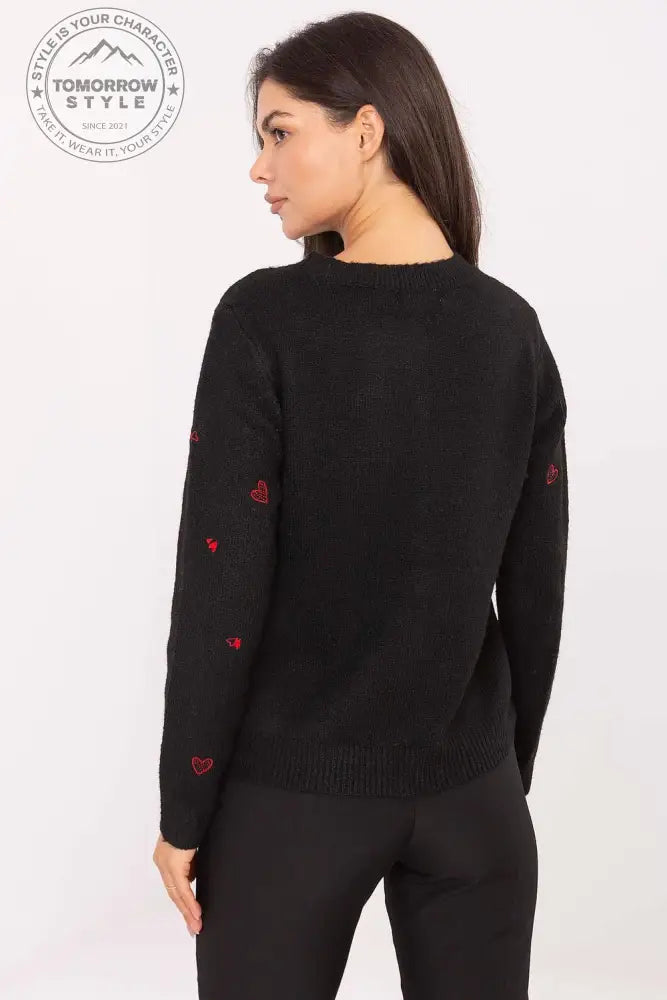 Damenstrickjacke mit Herz - Applikationen - Tomorrow Style