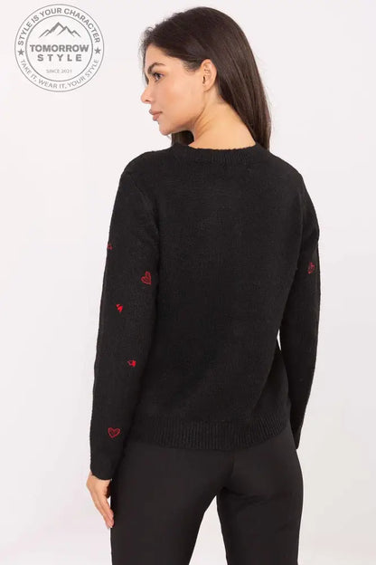 Damenstrickjacke mit Herz - Applikationen - Tomorrow Style