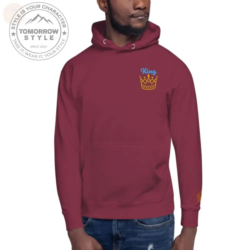 Der coolste bestickte Herren - Hoodie aller Zeiten - Tomorrow Style