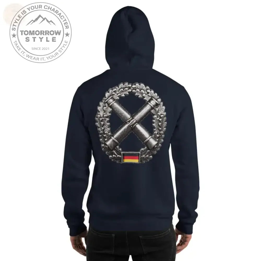 Bundeswehr Premium Hoodie mit Stickerei für Damen und Herren