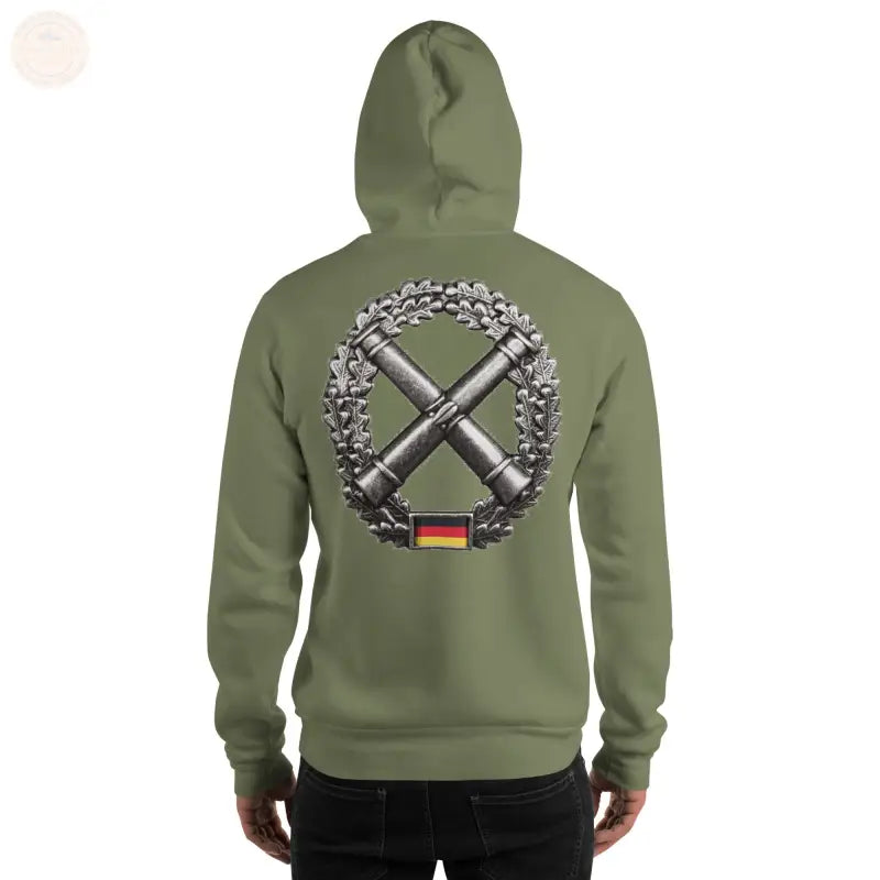 Bundeswehr Premium Hoodie mit Stickerei für Damen und Herren