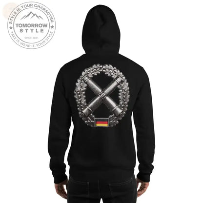 Bundeswehr Premium Hoodie mit Stickerei für Damen und Herren