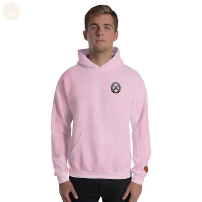 Bundeswehr Premium Hoodie mit Stickerei für Damen und Herren - Hellpink / S