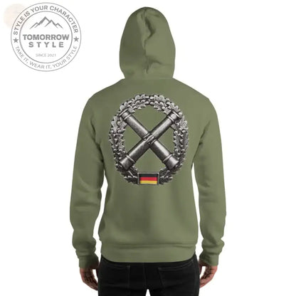 Bundeswehr Premium Hoodie mit Stickerei für Damen und Herren