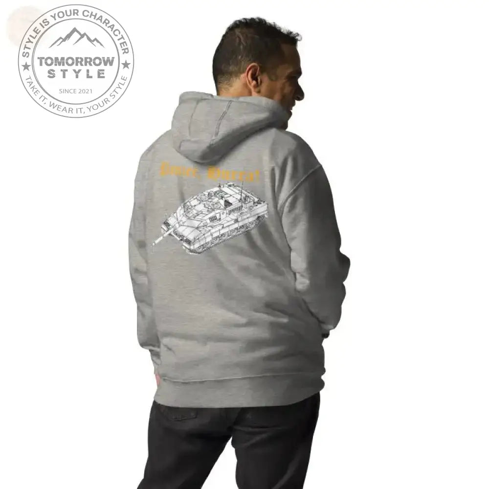 Der ultimative Premium - Hoodie der Bundeswehr: Gemütlich, stylisch und im Leoparden - Chic! - Tomorrow Style