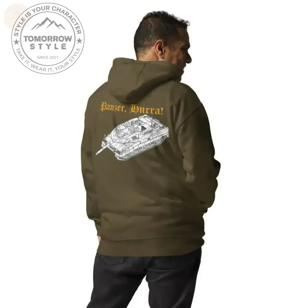 Der ultimative Premium - Hoodie der Bundeswehr: Gemütlich, stylisch und im Leoparden - Chic! - Tomorrow Style