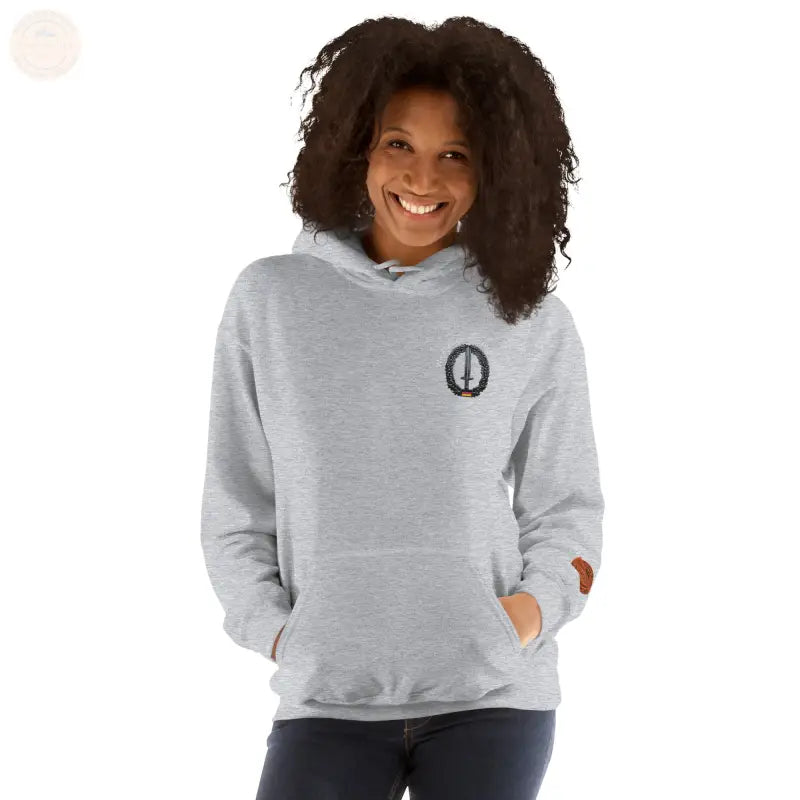 Bundeswehr Premium Hoodie mit Stickerei für Damen und Herren