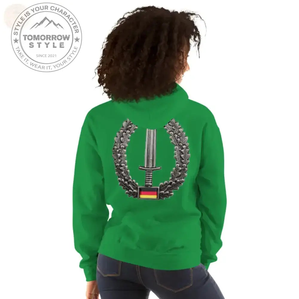 Bundeswehr Premium Hoodie mit Stickerei für Damen und Herren