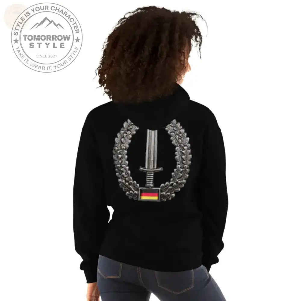 Bundeswehr Premium Hoodie mit Stickerei für Damen und Herren