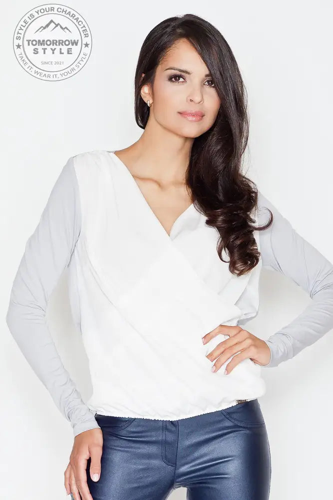  Bluse model 43829 Figl 