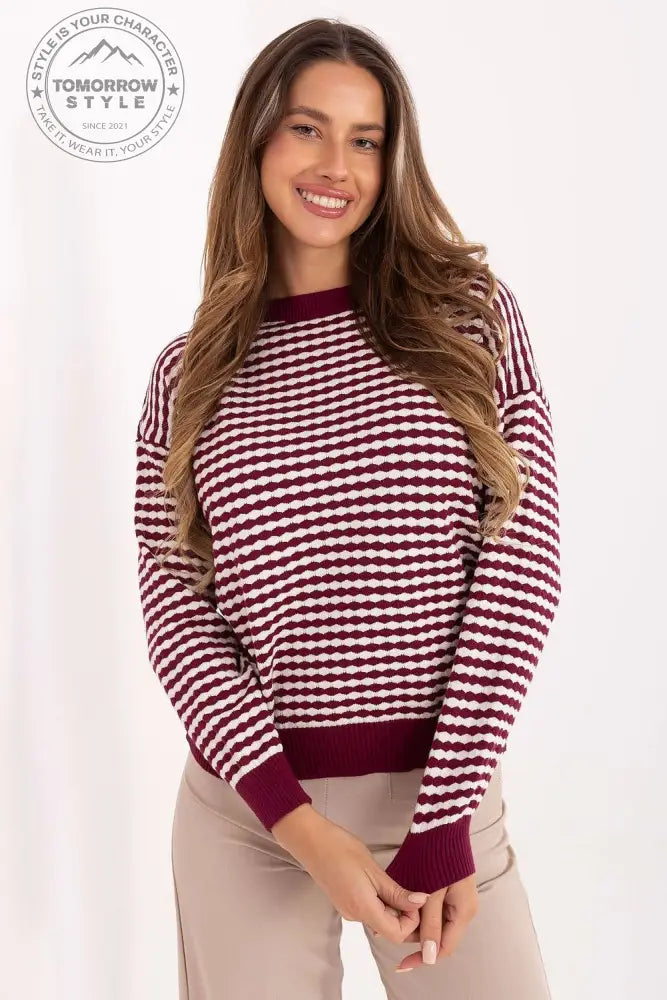 Dynamisches Design: Trendiger Damenpullover - Tomorrow Style