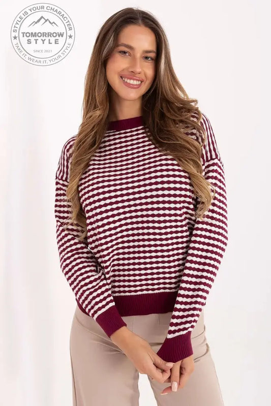 Dynamisches Design: Trendiger Damenpullover - Tomorrow Style