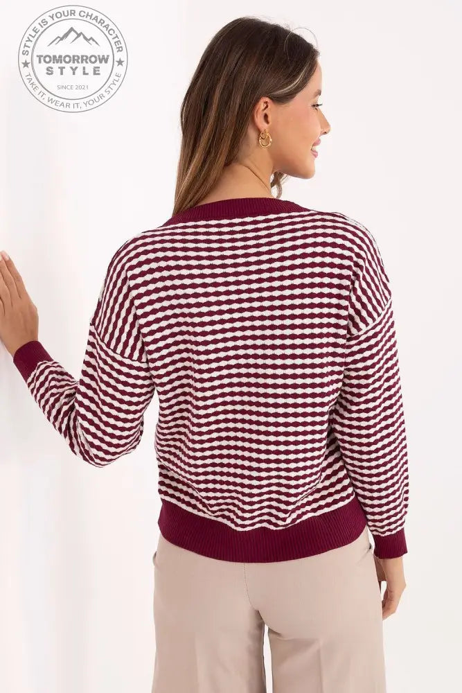 Dynamisches Design: Trendiger Damenpullover - Tomorrow Style