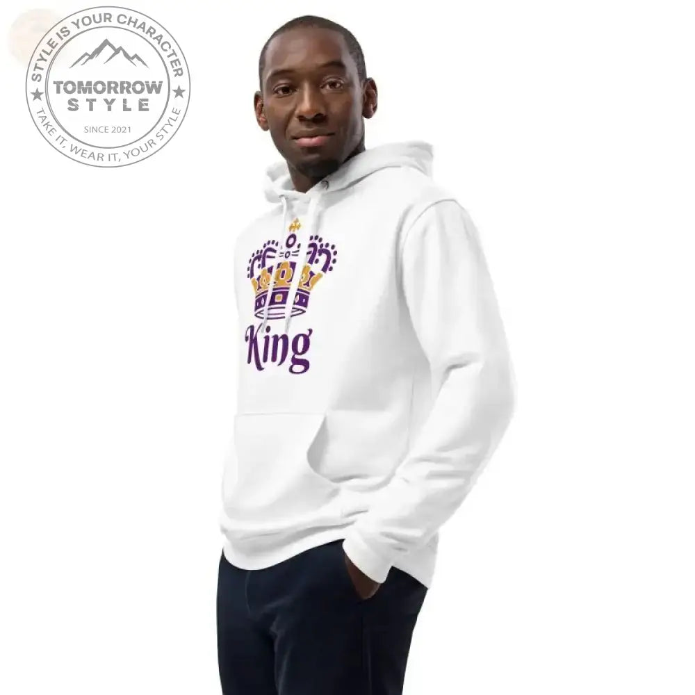 Eco - Chic Öko Kapuzenpullover: Bequeme Passform & Doppellagige Kap - Tomorrow Style