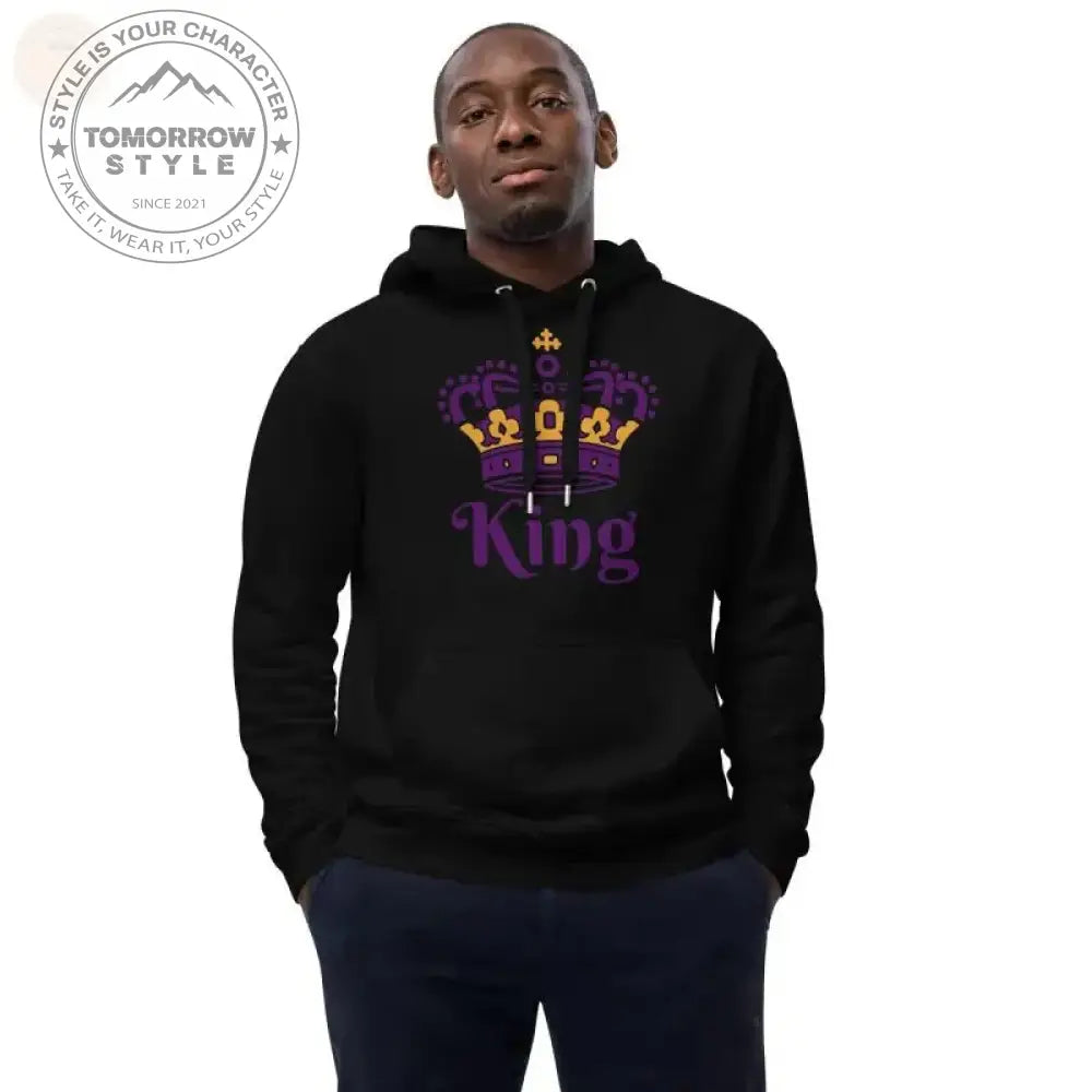 Eco - Chic Öko Kapuzenpullover: Bequeme Passform & Doppellagige Kap - Tomorrow Style