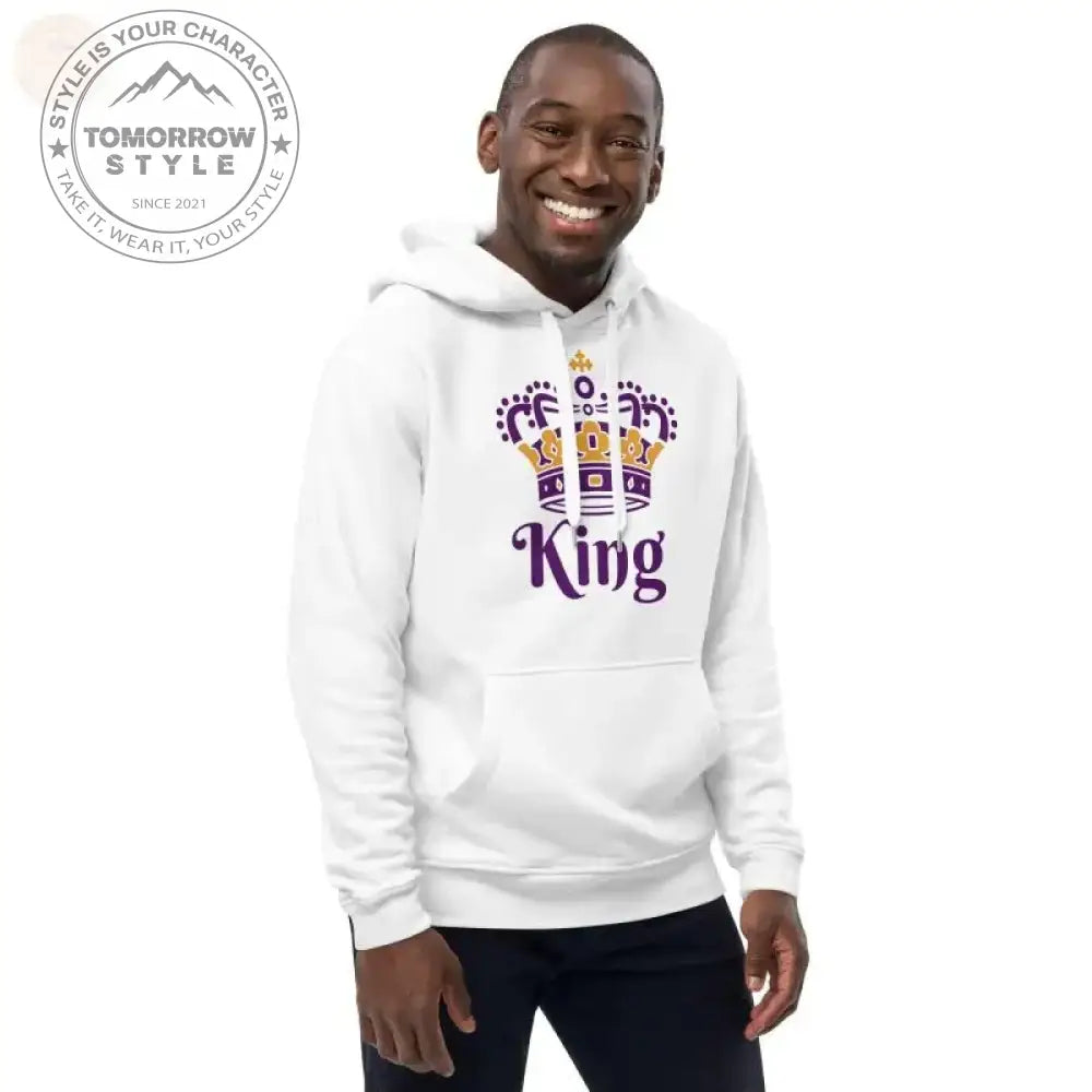 Eco - Chic Öko Kapuzenpullover: Bequeme Passform & Doppellagige Kap - Tomorrow Style