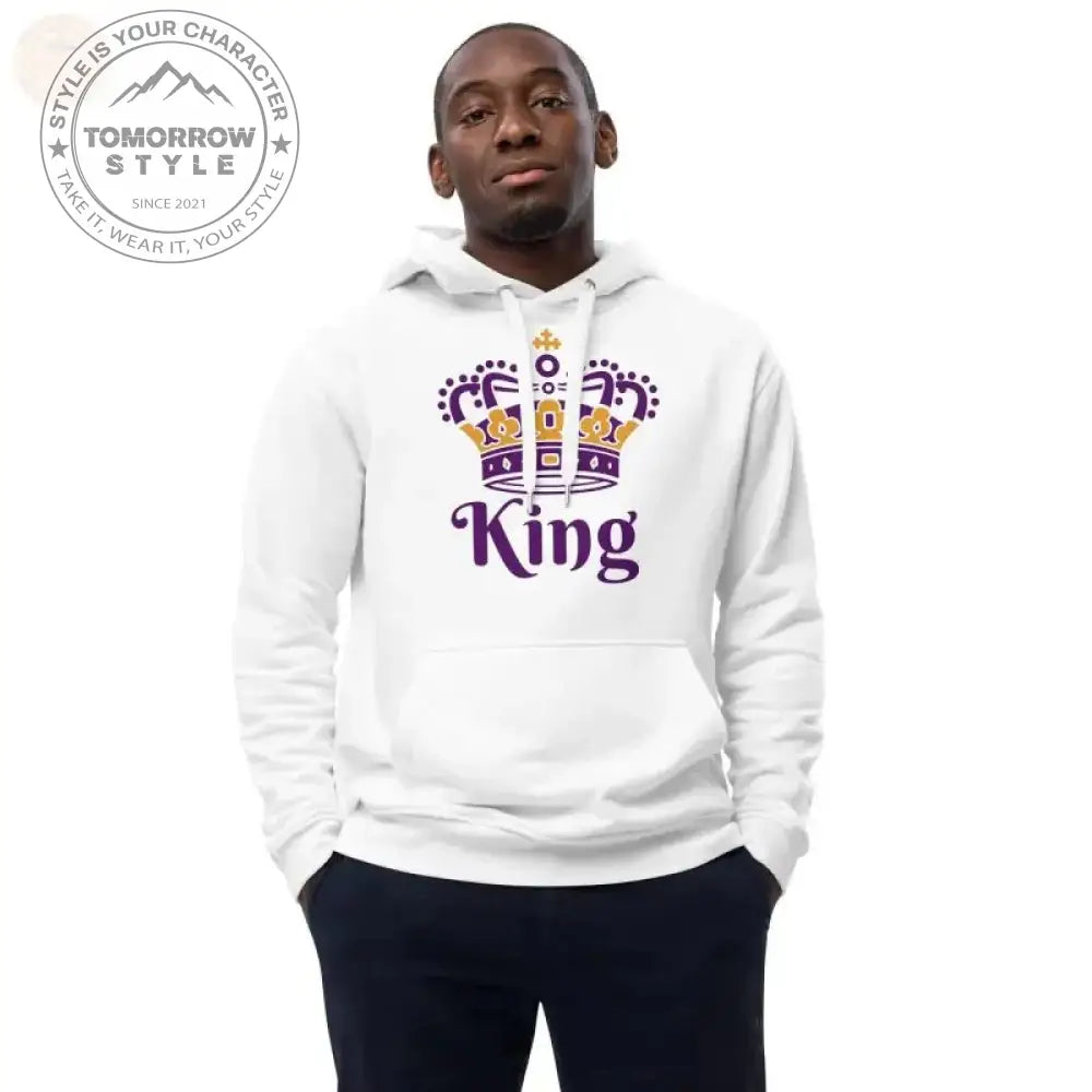 Eco - Chic Öko Kapuzenpullover: Bequeme Passform & Doppellagige Kap - Tomorrow Style