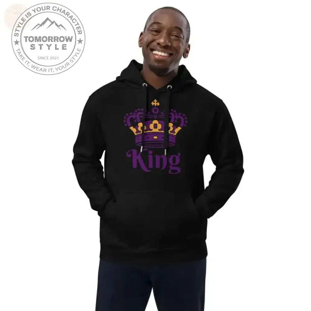 Eco - Chic Öko Kapuzenpullover: Bequeme Passform & Doppellagige Kap - Tomorrow Style