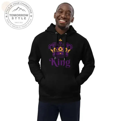 Eco - Chic Öko Kapuzenpullover: Bequeme Passform & Doppellagige Kap - Tomorrow Style