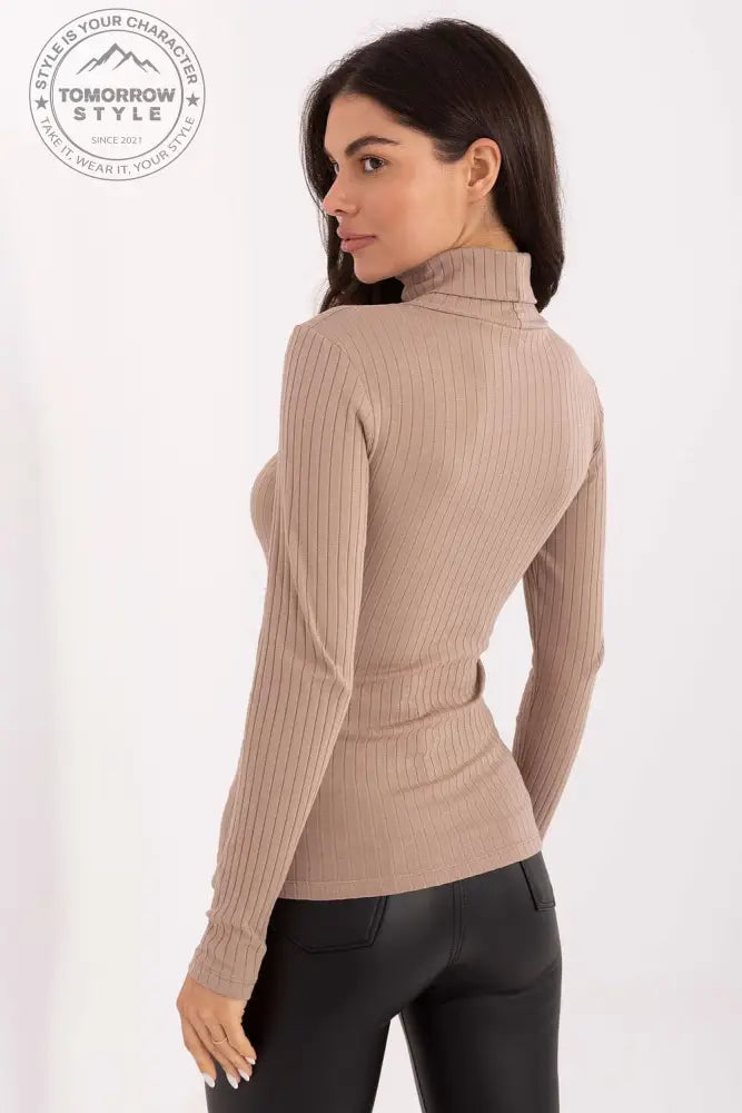 Elastischer Rollkragenpullover - Tomorrow Style