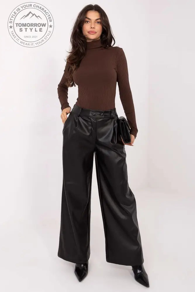 Elastischer Rollkragenpullover - Tomorrow Style